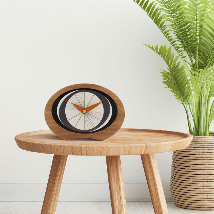 Decorative desk clock
