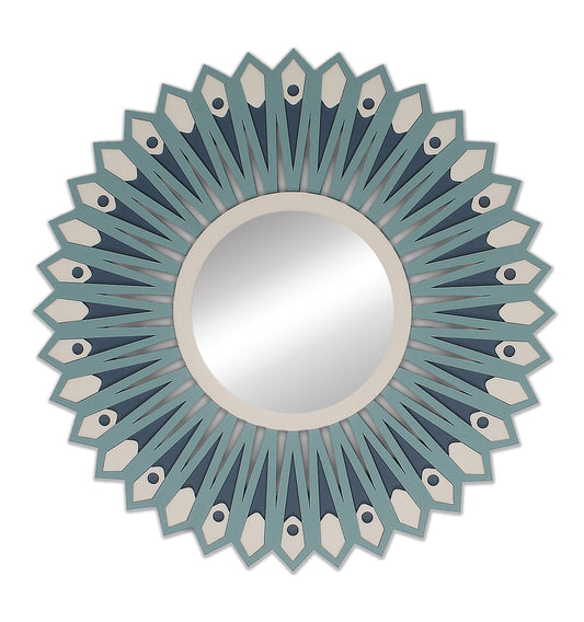 Radiance Blue Mirror