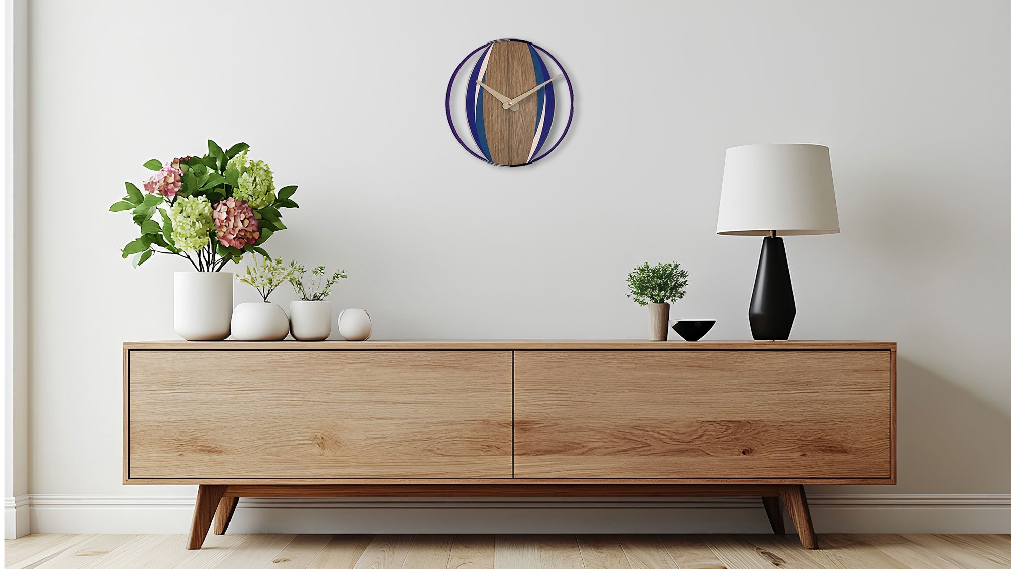 Colourful Time Wall Clocks