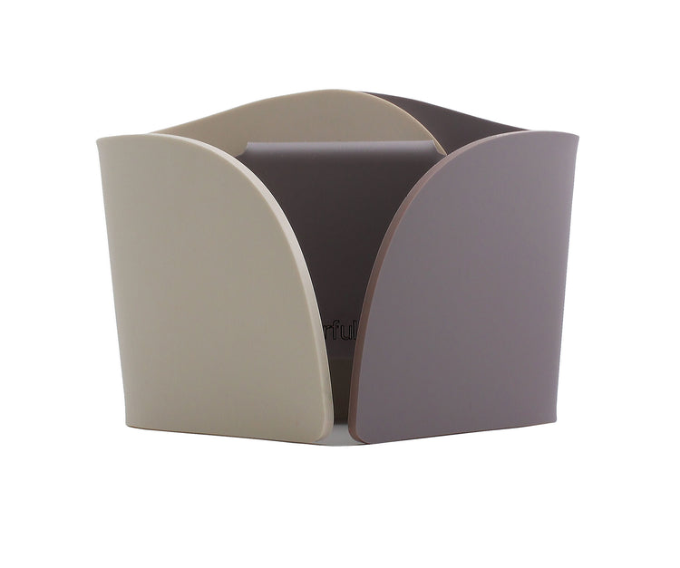 Orbit Heather & Cream Desk Clock