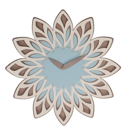 Leaf Coconut Wall Clock