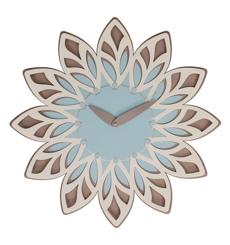 Leaf Coconut Wall Clock