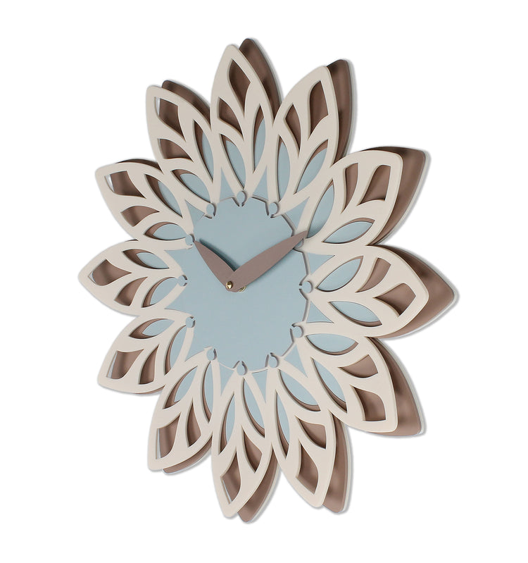 Leaf Coconut Wall Clock