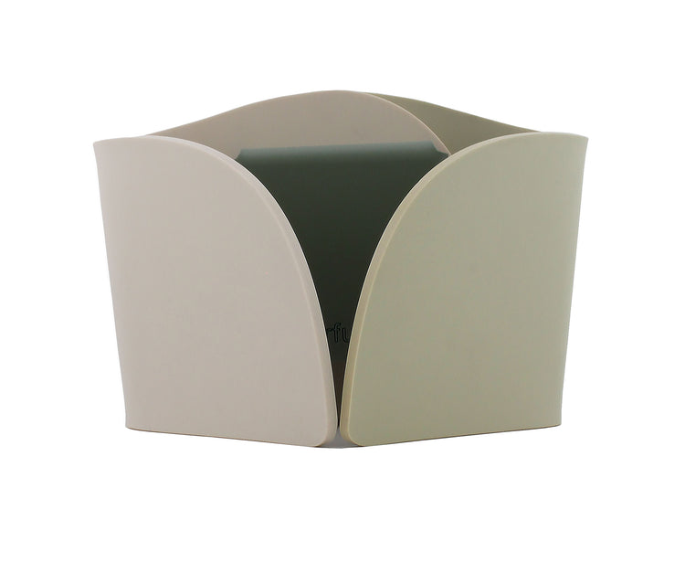 Infinity Pale Green & Cream Desk Clock
