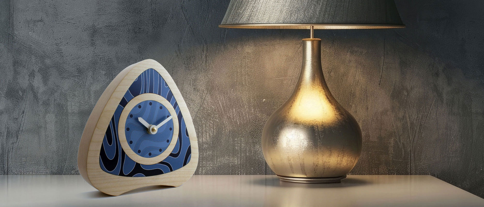Colourful Time Desk Clocks