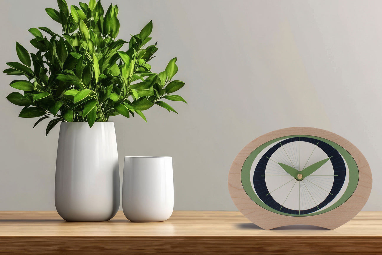 Colourful Time Desk Clock